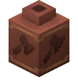 긁개 도자기 조각 (Minecraft Wiki 게임 렌더)