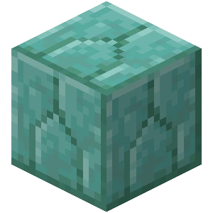 프리즈머린 벽돌 (Minecraft Wiki 게임 렌더)