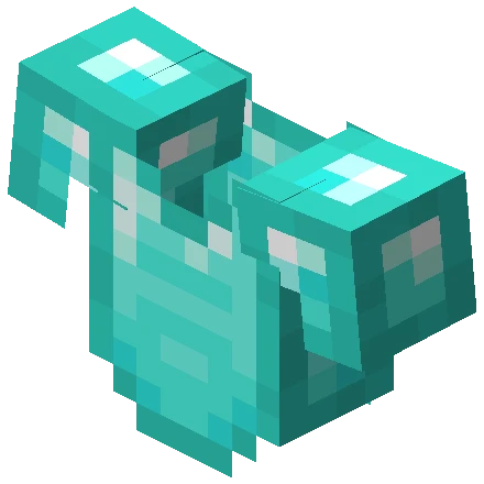 다이아몬드 흉갑 (Minecraft Wiki 게임 렌더)