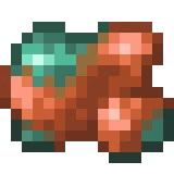 구리 원석 (Minecraft Wiki 게임 렌더)