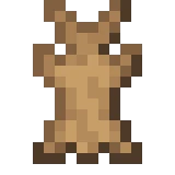 토끼 가죽 (Minecraft Wiki 게임 렌더)