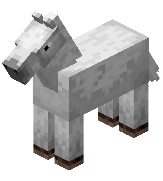 말 (Minecraft Wiki 게임 렌더)