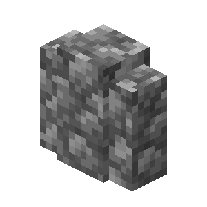 조약돌 담장 (Minecraft Wiki 게임 렌더)