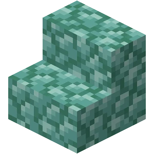 프리즈머린 계단 (Minecraft Wiki 게임 렌더)