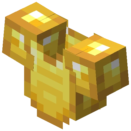금 흉갑 (Minecraft Wiki 게임 렌더)