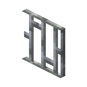 철 창살 (Minecraft Wiki 게임 렌더)