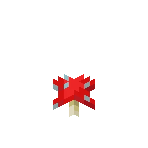 빨간색 버섯 (Minecraft Wiki 게임 렌더)