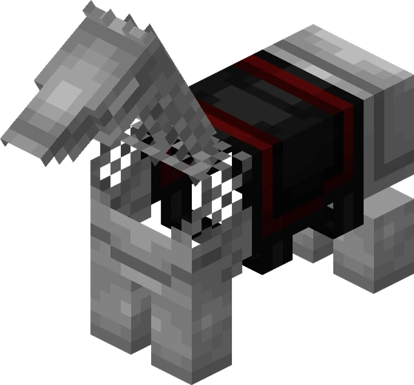 철 말 갑옷 (Minecraft Wiki 게임 렌더)